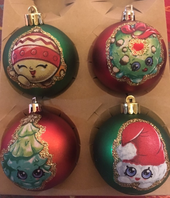 Shopkins Christmas ornaments