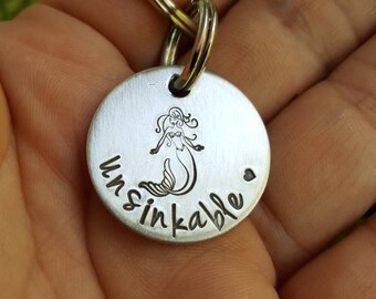 On Sale Mermaid at heart, Mermaid Keychain,Siren of the Sea, I am a mermaid,Mermaid lover, I'm really a mermaid, Ocean Siren keychain, Ready