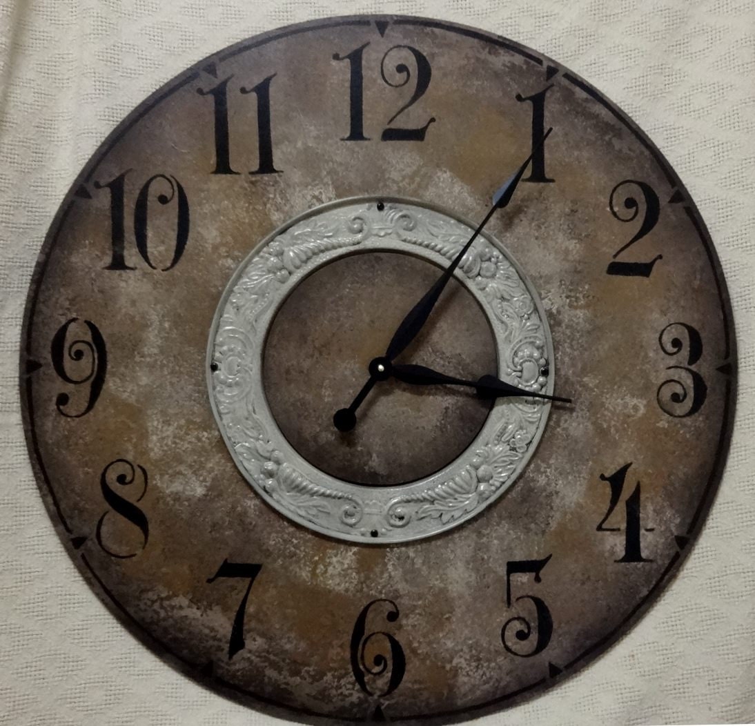 30 Inch LARGE Classic WALL CLOCK with Arabic Numbers and