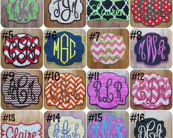 Personalized Patch Monogram Patch Custom Patches Iron On Patches Embroidered Patches Name Patches Backpack Patches Patches for Clothes