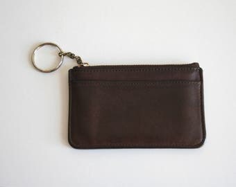 Brown Slim Coach Wallet