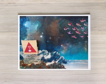 Inkjet Print: "infinity no.1 - what life behing you" - 8.5 x 11