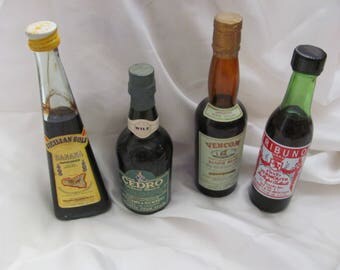 airplane miniatures alcohol