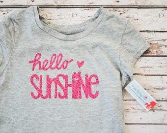 hello sunshine tee shirt