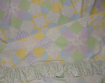 Vintage Full/Queen Flat Sheet