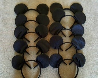 10 Mickey Mouse ears, headbands great for party favors