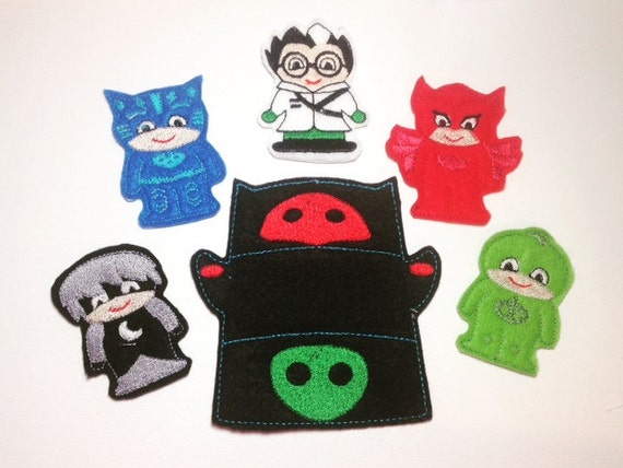 PJ Mask Finger Puppets Pretend Play Imagination