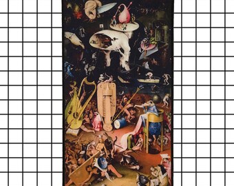 Hieronymus Bosch The Garden of Earthly Delights Hell Back Patch Jenni's Prints Paintings Surrealism Fantasy Art