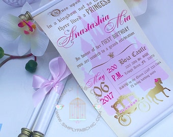 Princess Engaement Party Invitations 9