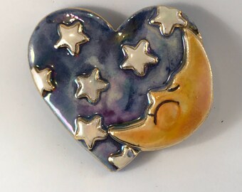 Celestial Night Pin for Climate Science
