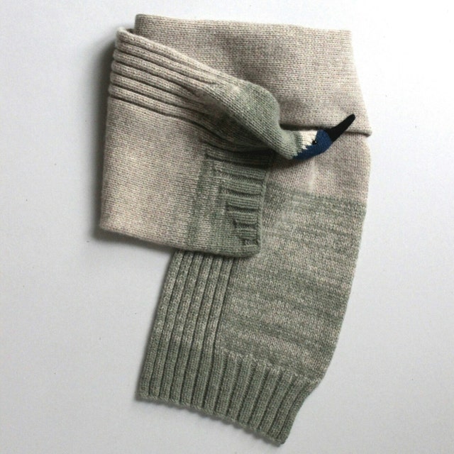 Knitted Animal Scarves Hats Cat Pillows & More by Ninafuehrer