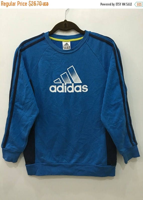 light blue adidas sweater