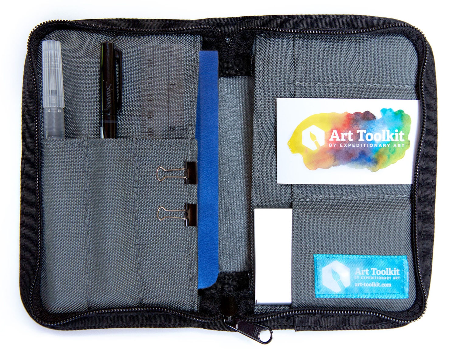 The Pocket Art Toolkit Small Travel Watercolor Sketching Kit