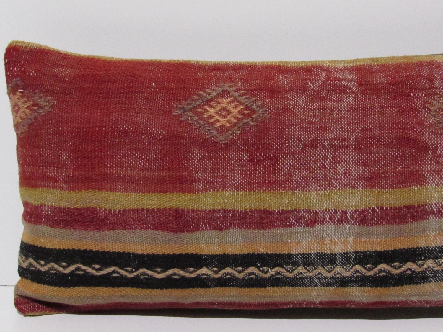 throw pillow lumbar kilim pillow case by DECOLICKILIMPILLOWS