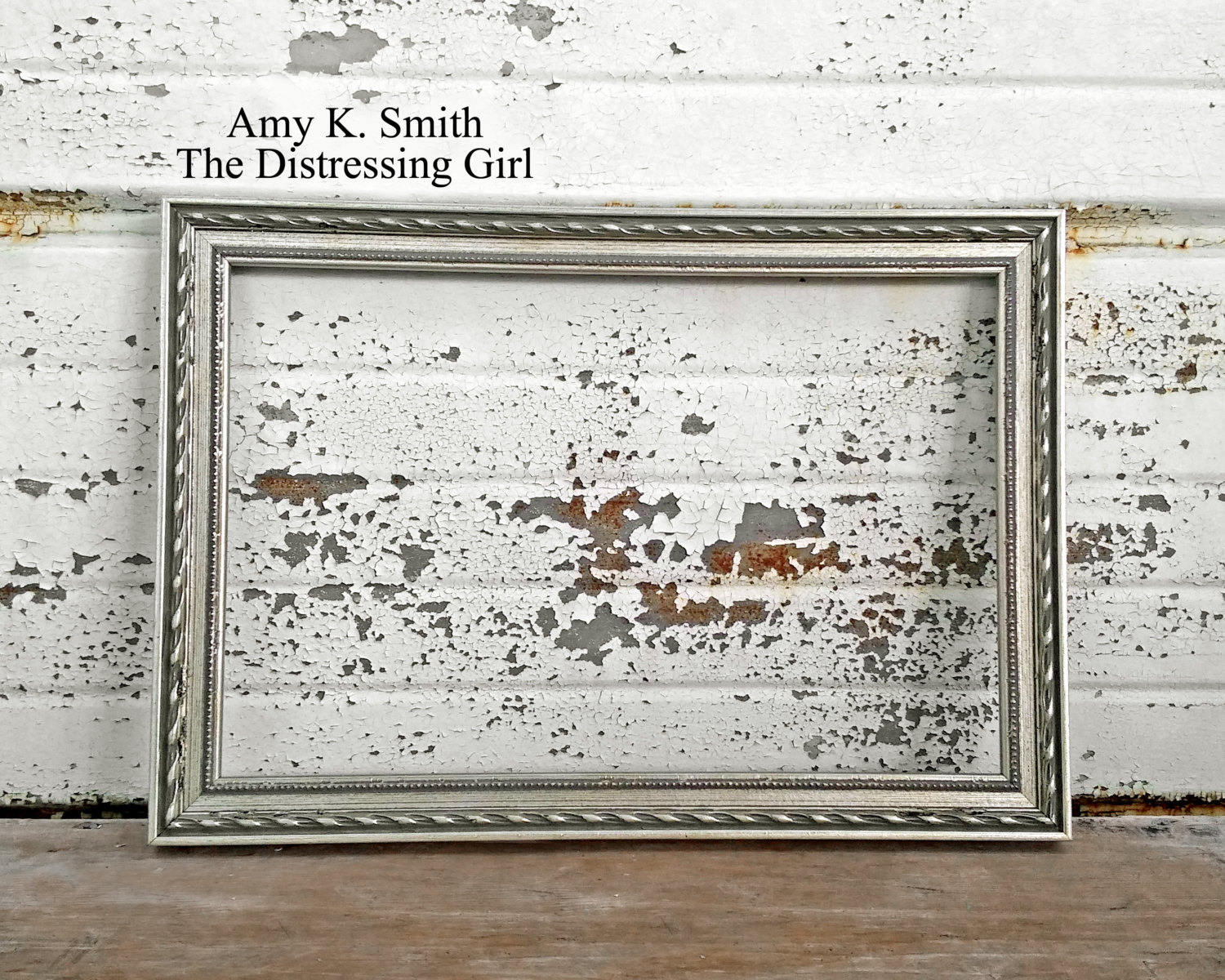 18x18 Metallic Silver Frame One 18 by 18 Square Silver Picture