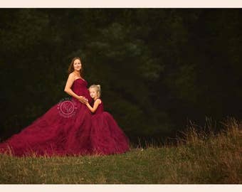 Tule Set - 3 EXTRA LAYERS - 1-3 + 4-7 Year l Matching Set l Mother and Daughter Photography l Tule Set