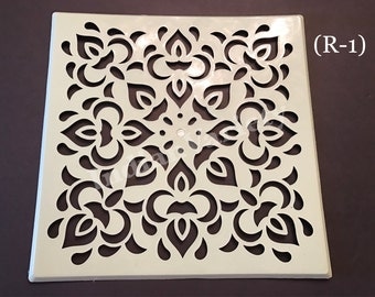 Good Quality 12" Re-Usable Plastic Rangoli Stencil/Art/Pooja/Festival/Floor/Decoration/Kolam/Chapa