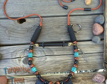 New "TURQUOISE TROUT" Fly Fishing Lanyard