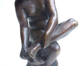Bronze Act - Bathing Beauty - Jules Dalou - Erotica