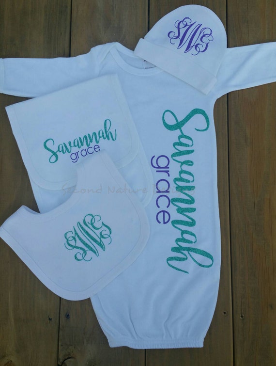 personalized hospital gown