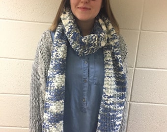 Very Soft, Warm, Cozy Handknit Scarf