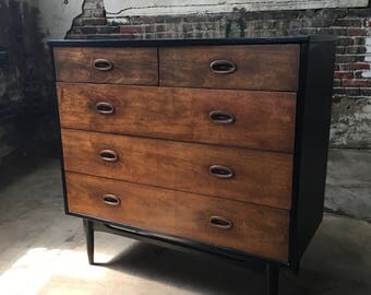 Mid century dresser mid century modern dresser danish modern bachelors chest mid century chest of drawers
