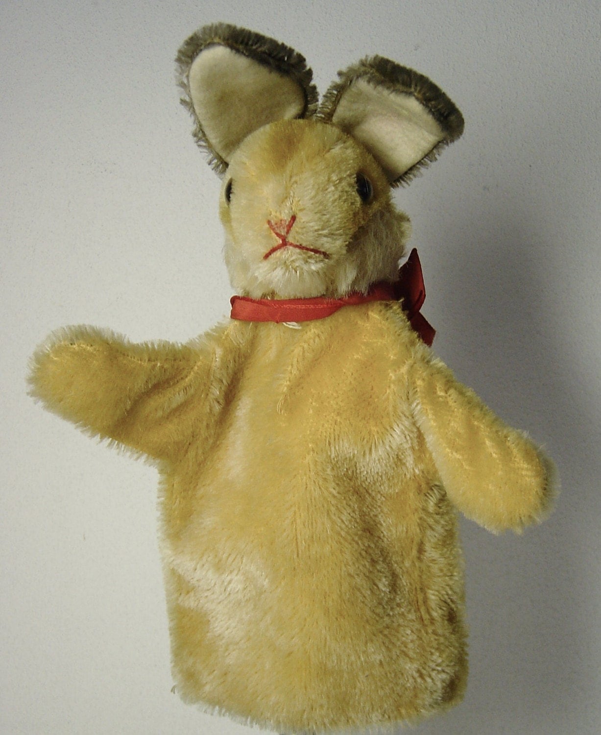 lovely vintage 50s Steiff Mohair hand puppet rabbit bunny eBay