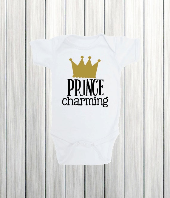 Items similar to Prince Charming Baby boy clothes The prince has