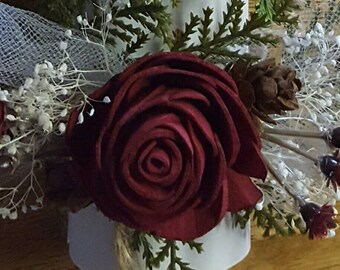 Wrist corsage, sola rose wrist corsage, rose wrist corsage