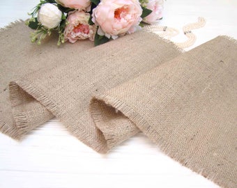 Burlap Wedding Table Runner Burlap Table Decor Rustic Wedding Table Setting Country Barn Wedding Decor Jute Table Runner Shabby Chic Decor