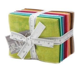 Moda Grunge Fabric Bundle - 25 different Fat Quarters New 2017 Colors