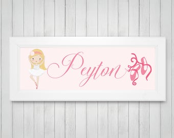 Ballerina Wall Art ballerina wall decor | etsy Ballerina Wall Art ballerina wall decor | etsy