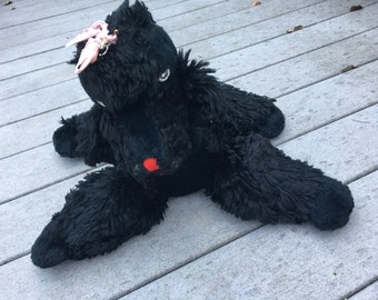 black poodle plush toy