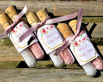 Party Favors,Bath Salt Favors,Bridal Baby shower favors party supplies