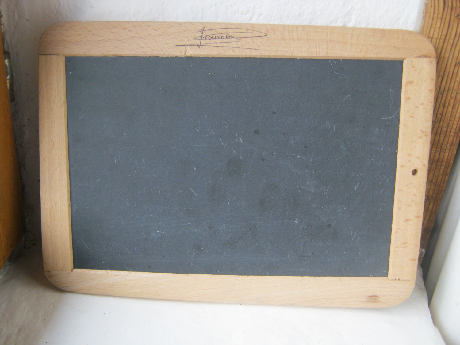 French Slate Blackboard Vintage Blackboard School