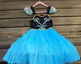 Anna frozen dress | Etsy