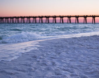 Digital Backdrop of White Sand Beaches