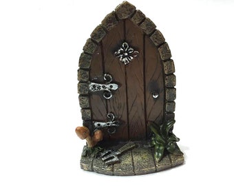 Fairy Garden Door Miniatures Fairies Doors Terrarium Planter Pixies - 516 B