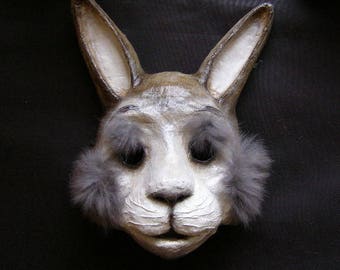 Hare mask | Etsy