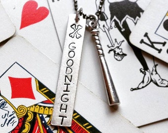Harley Quinn's Bat Necklace