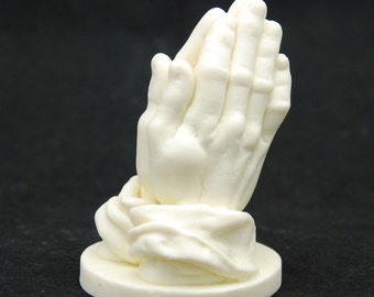 Silicone L Pray Hand Mold Chocolate Candle molds 3D Ornament Mold Soap Moulds Polymer Clay Jewelry Soap Making Mold Melting Wax Resin