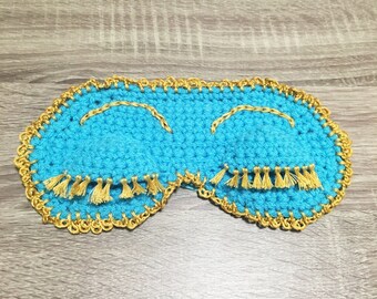 Holly Golightly Crochet Sleep Mask