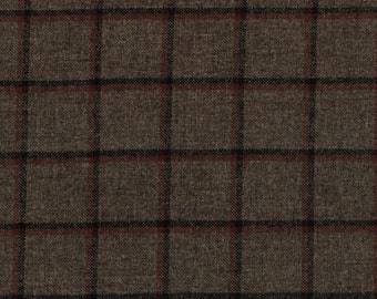 1701/19 Scottish Tweed Fabric 100% Pure Wool By The Metre