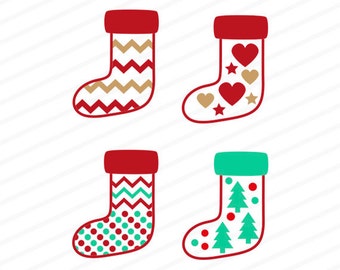 Download Svg christmas sock | Etsy