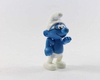Vintage group figurine Smurfs - Smurfs - Showcases PVC figure, figure of the Smurfs, Smurfs toys, Happy Meal toys
