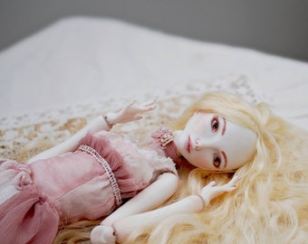 Porcelain bjd Cute doll Collectible doll Luxury gift Rustic Ball jointed doll Porcelain doll OOAK bjddoll Art bjd Unique gift Beautiful gift
