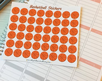 Basketball Sport Planner Stickers