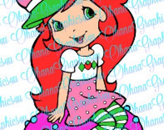 Inspired Strawberry Shortcake with Cupcake SVG