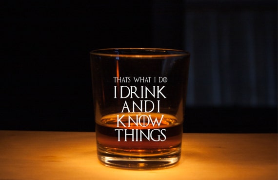 Game of Thrones Whiskey Glass