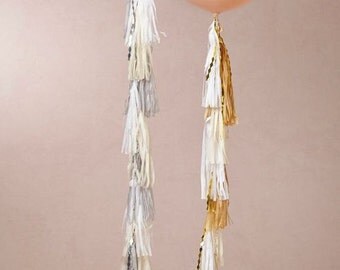 Silver Katdana Ball Tassels Set Of 2 main image 1